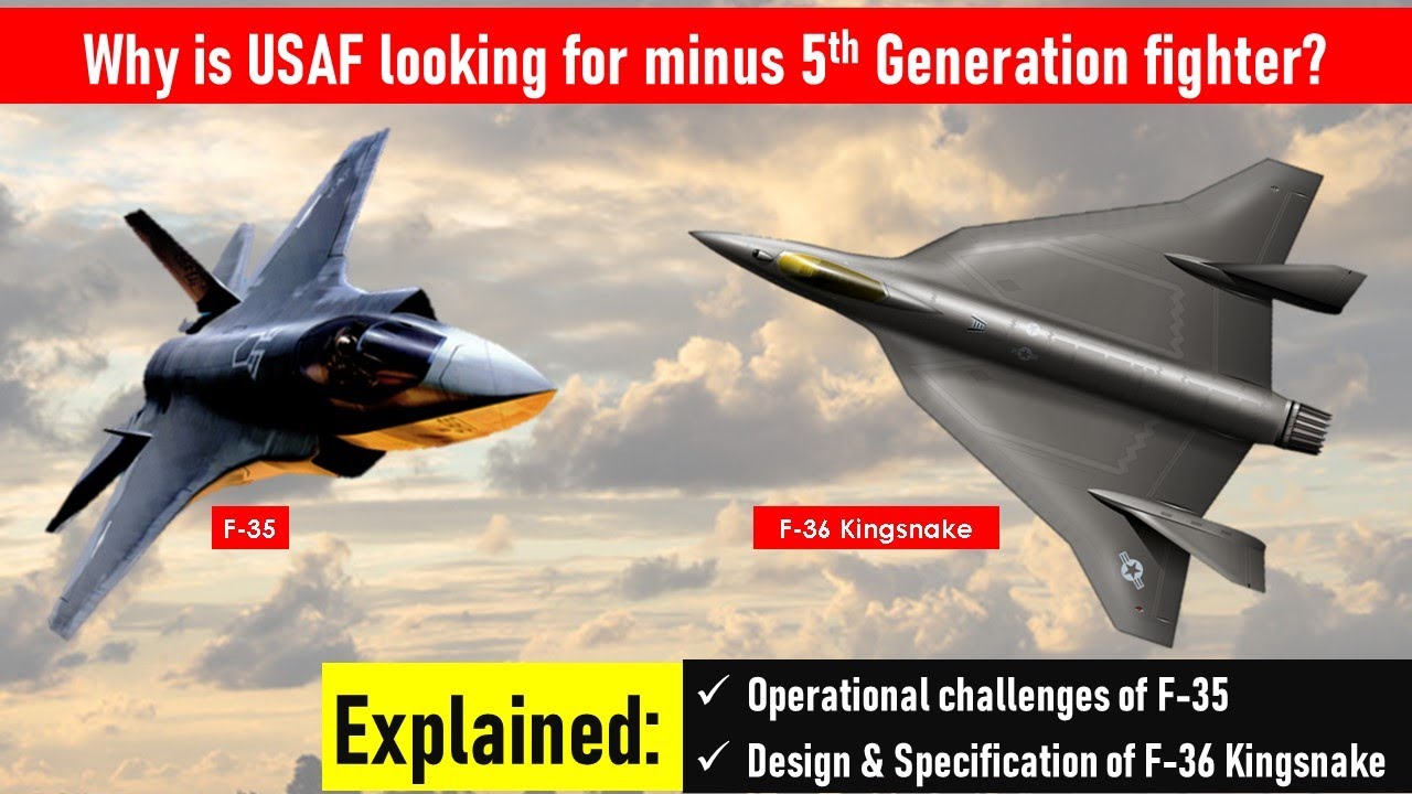 F-36 Kingsnake: Successor to the F-16 and F-35 |  Explained Design & Specification of F-36 Kingsnake