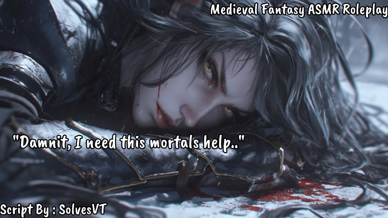 [F4A] The Trapped Vampire~ [ASMR Roleplay] [Wounded Speaker] [Cave Ambiance] [Remaster]