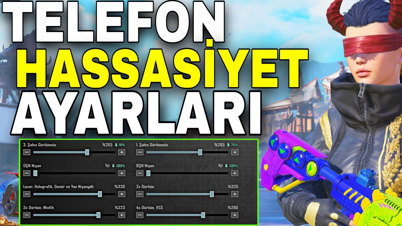 F9JEST TELEFON HASSASİYET VE KONTROL AYARLARI! PUBG MOBİLE