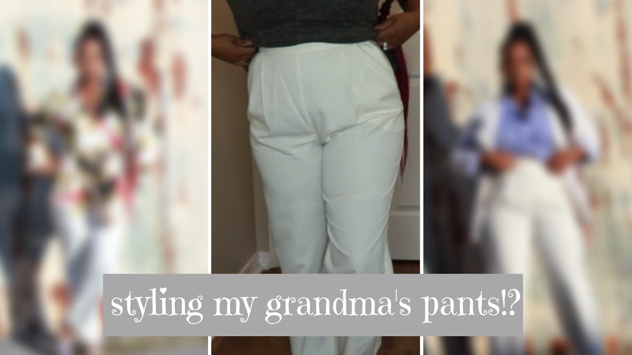 FAB FRIDAY | Am I really wearing my Grandma's pants!? | KIE RASHON