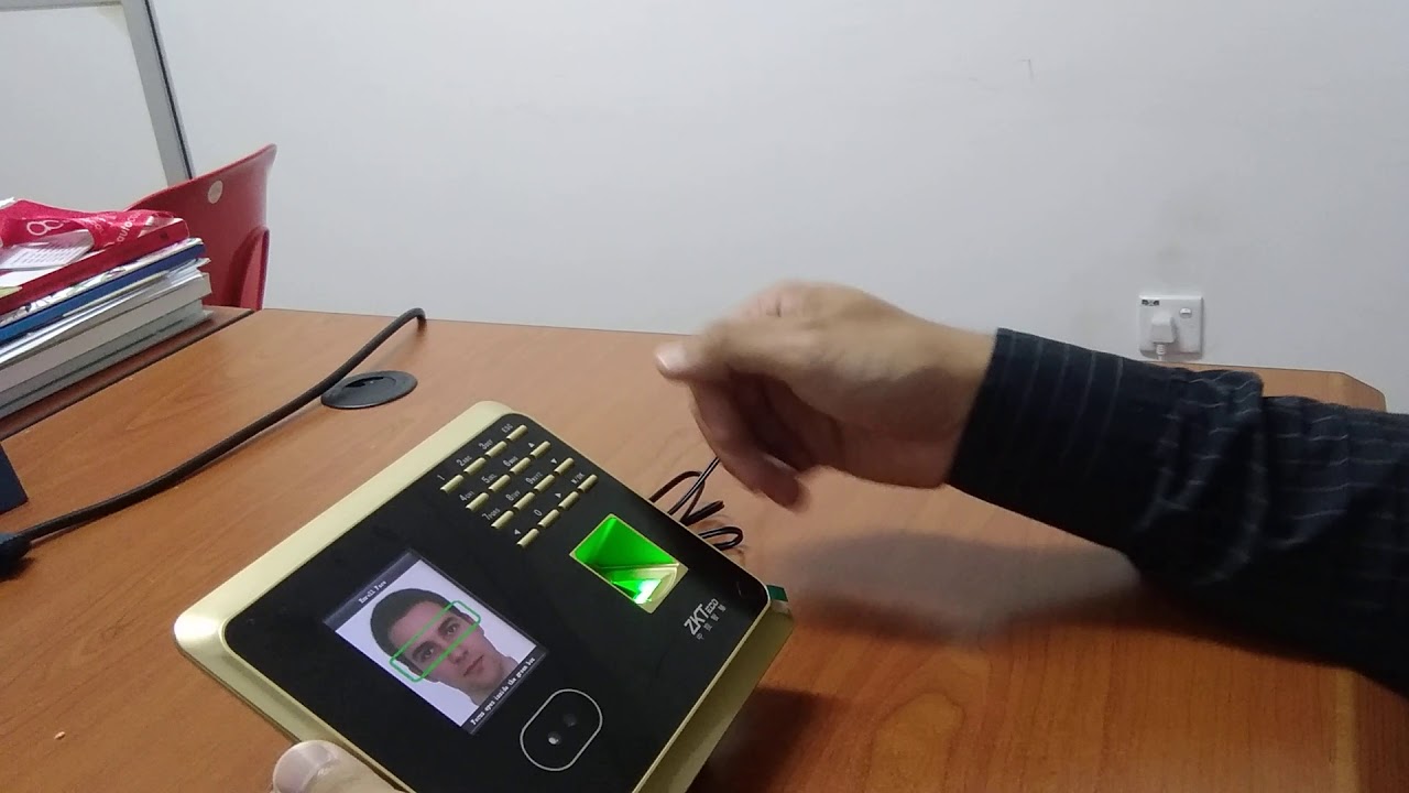 Face Scan & Finger Print Time Clock