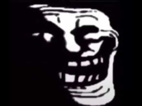 Face troll smile black and white NO COPYRIGHT 360  1