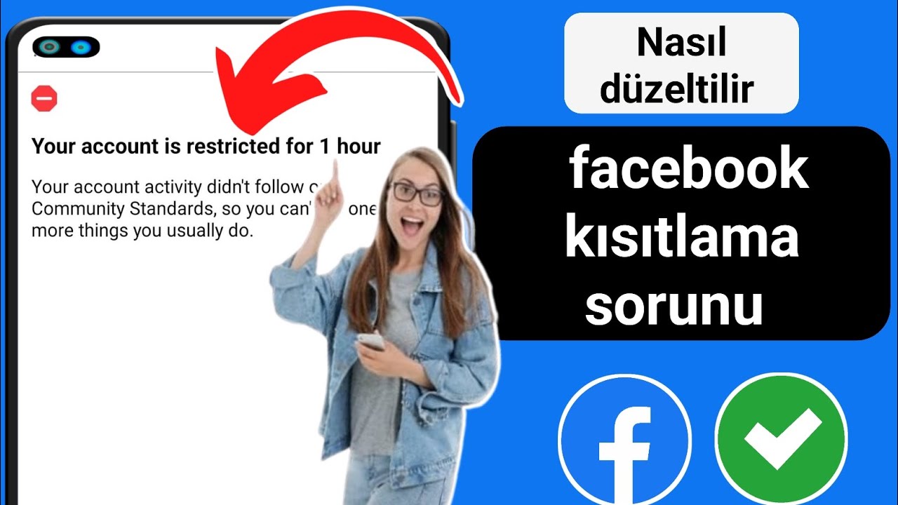 Facebook Hesabı Kısıtlama Sorunu Nasıl Düzeltilir || Facebook'tan Kısıtlı Nasıl Kaldırılır