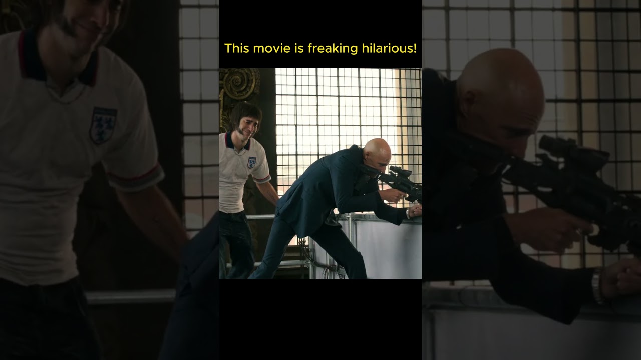 Failed assassin made Harry Potter sick!🤣 #movie #funny #shorts #comedy #markstrong #sachabaroncohen