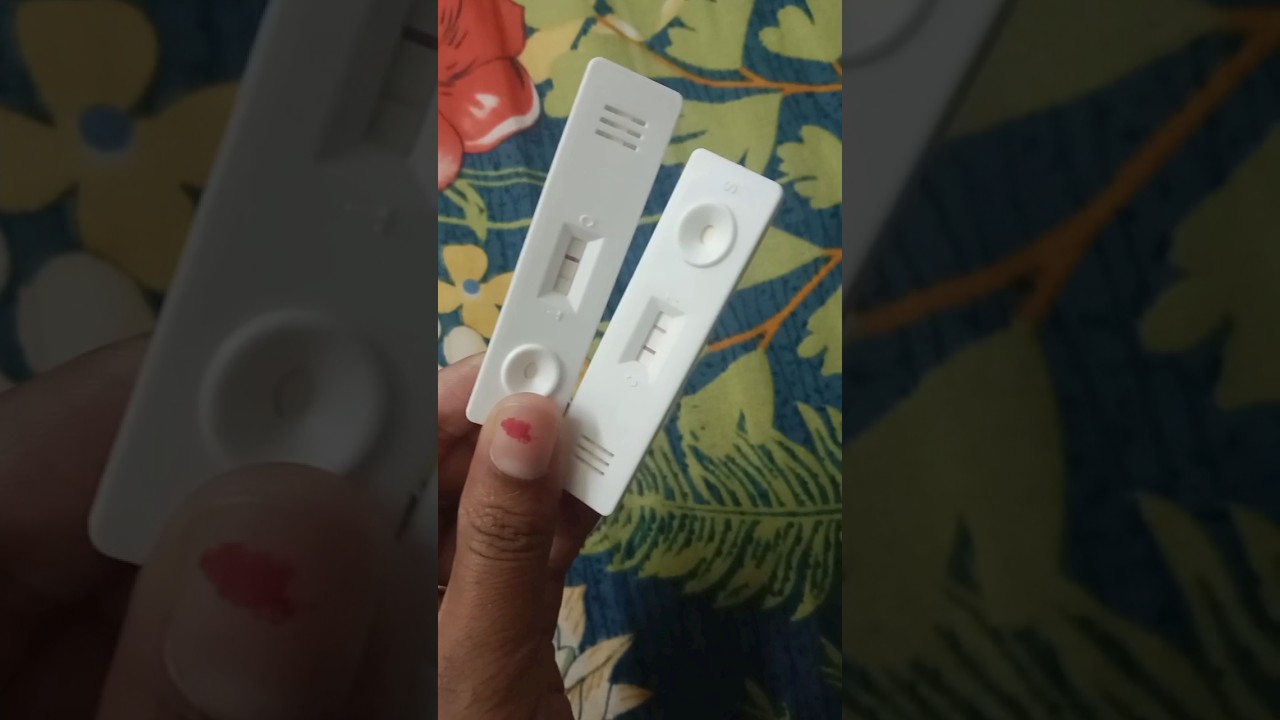 faint line in pregnancy kit/ pregnancy test result 😱👍🤰 #shorts #pregnancy #pregnant #review #couple