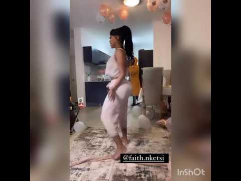 Faith Nketsi is dancing again #FaithNketsi #dubaichallenge