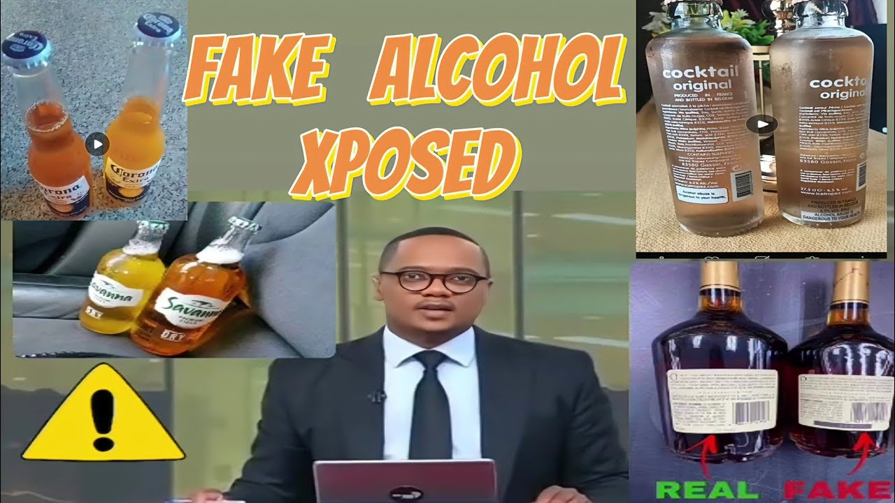 Fake alcohol worth R25 billion  xposed in South Africa 😢😳😲💔