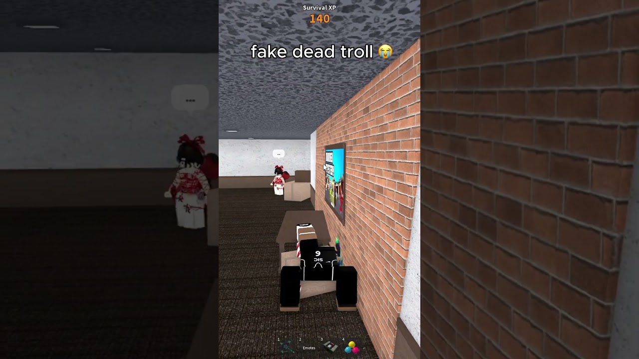 fake dead trolling in mm2 😭😭
