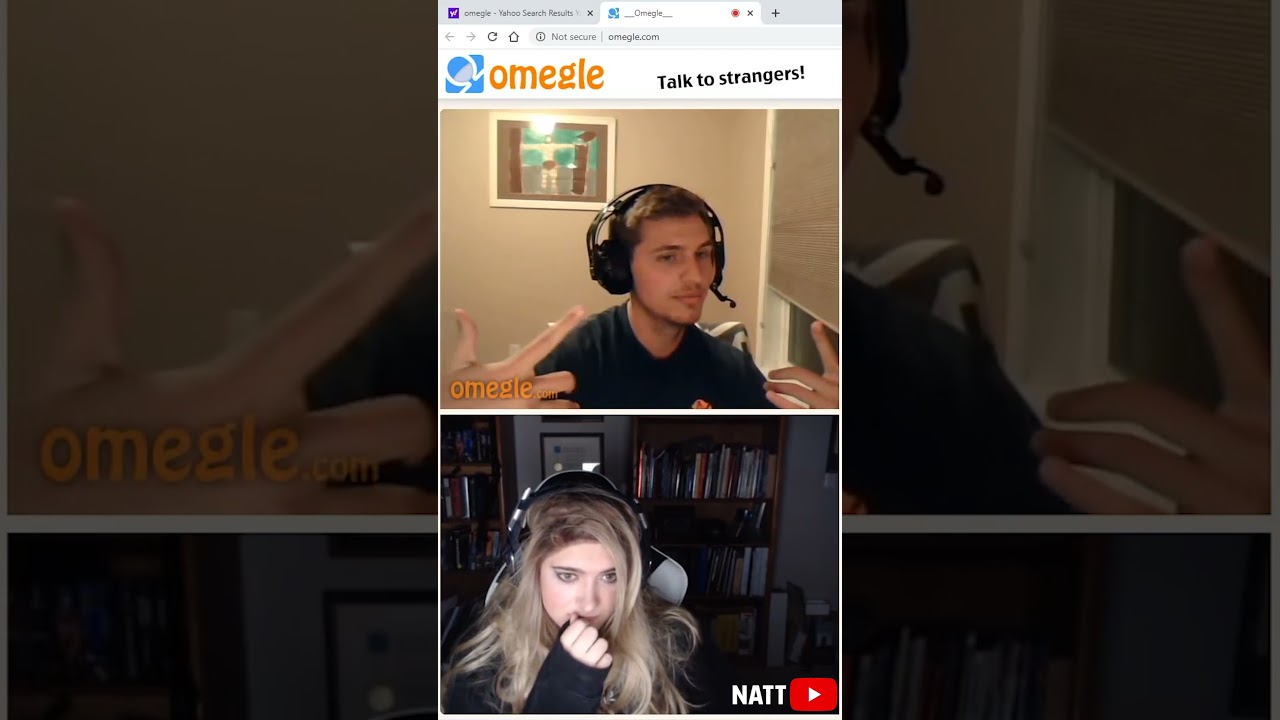 Fake E-Girl Trolls Desperate Gamer on Omegle 🤣😳 #Shorts #Omegle