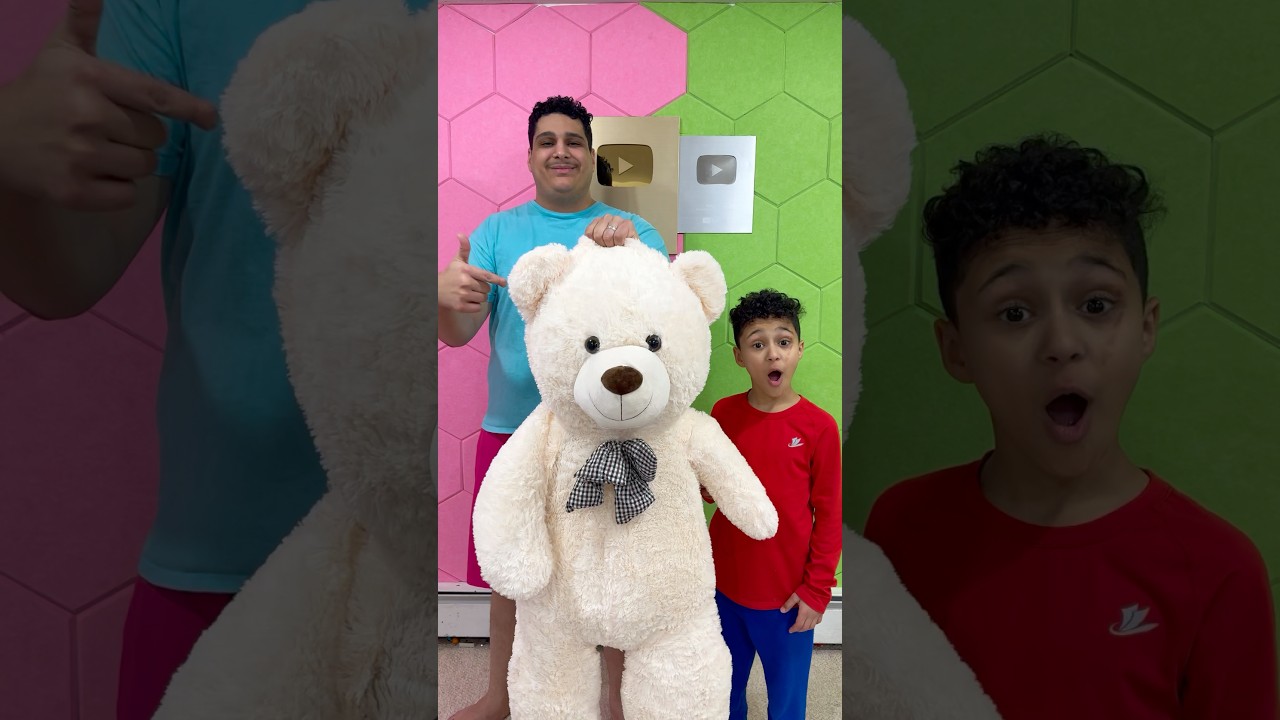 Fake Teddy Bear Prank On Brother 😂 #shorts