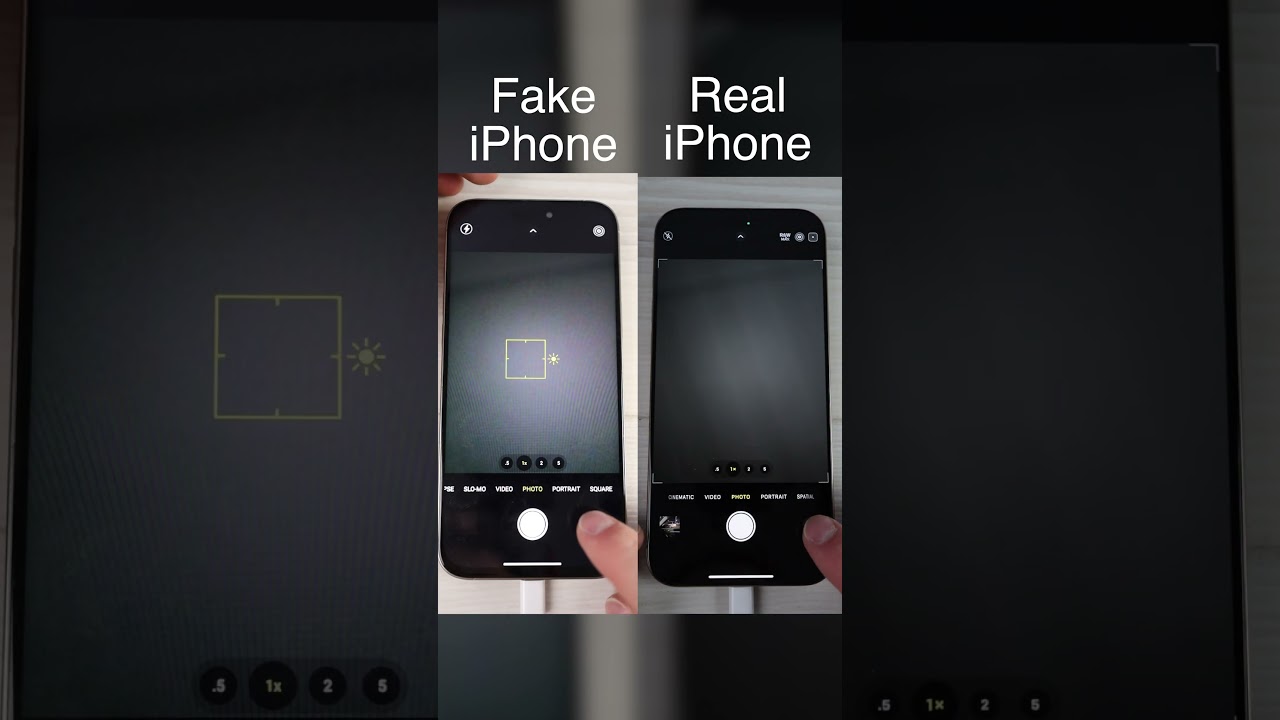 Fake vs Real iPhone 📱 Can You Spot the Difference? | #FakeVsReal #iPhone #TechComparison #Gadgets