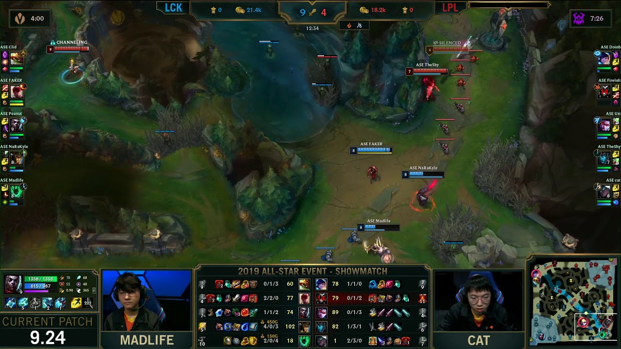 Faker Kicks TheShy into MadLife thresh hook