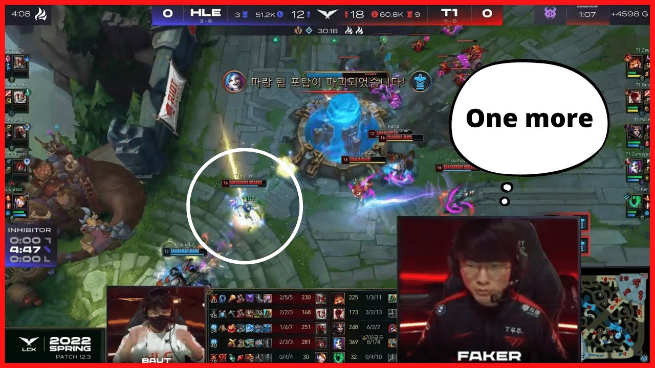 Faker’s LeBlanc one-shots someone in Fountain