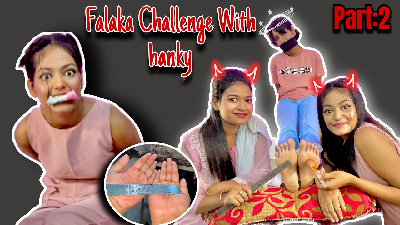 FALAKA Challenge With Hanky🫨Part 2|| Challenge with sisters😮‍💨🤣|| Eliza Vlogs