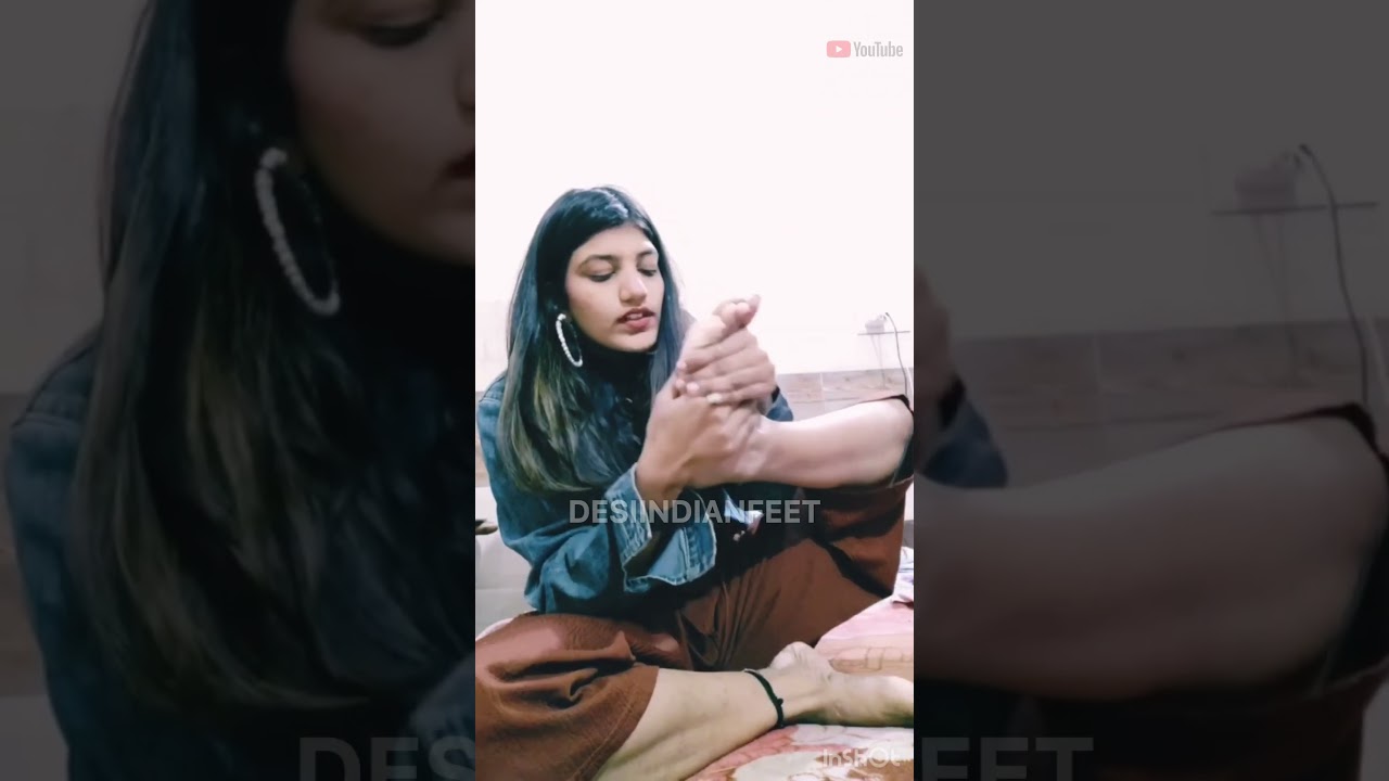 FalakMehra self soles licking