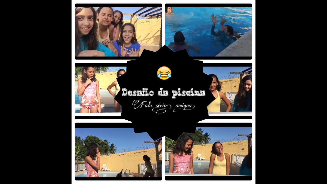 Fale qualquer coisa na piscina☺️