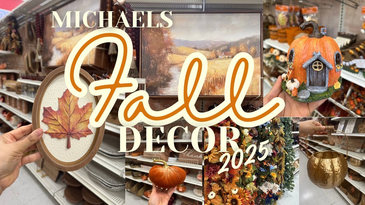 🍁FALL 2025 DECOR AT MICHAELS, NEW FALL DECOR 2025 #fall2025 #falldecor #fallvibes #autumn