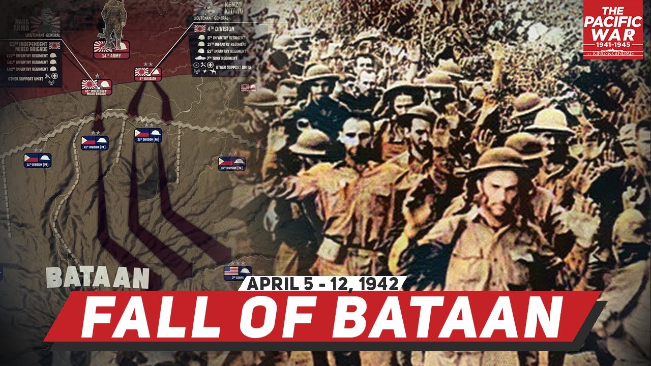 Fall of Bataan & The Bataan Death March - Pacific War #20 DOCUMENTARY