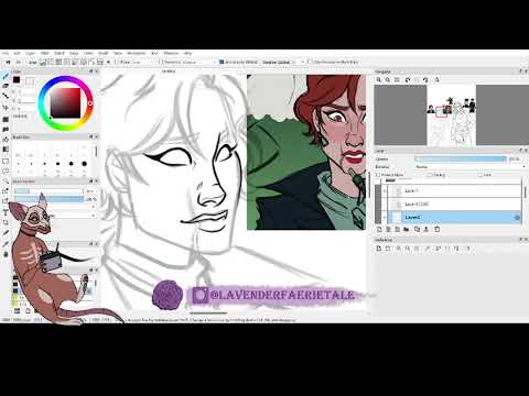 Fallout 4 OCs || Adalayn and Ghost || Speed Sketch