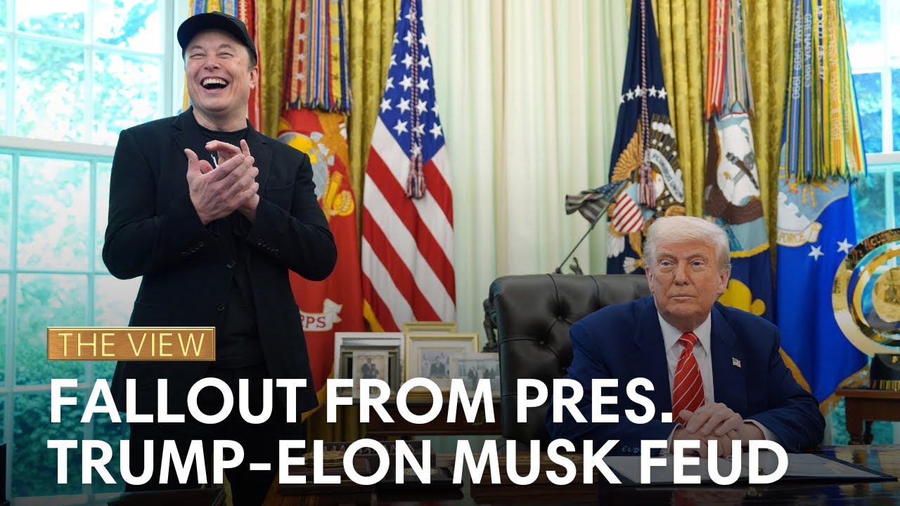 Fallout From Trump-Musk Feud | The View