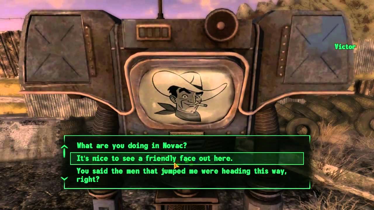 Fallout: New Vegas - Playthrough Part 30 - Victor? Dinosaurs.