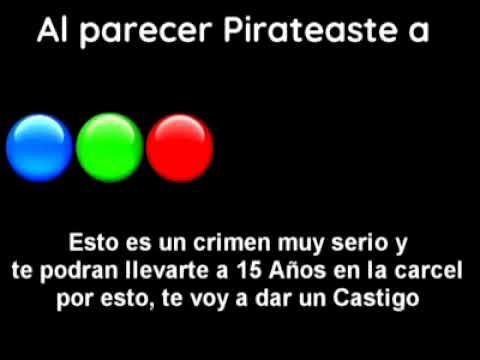 [FALSO] Pantalla antipirateria de Telefe (Argentina, 2002-2007, sin VHS)
