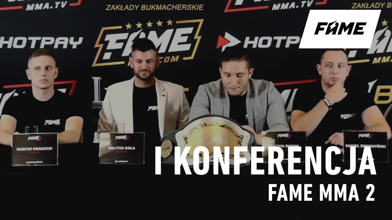 FAME MMA 2: I Konferencja (powtórka)