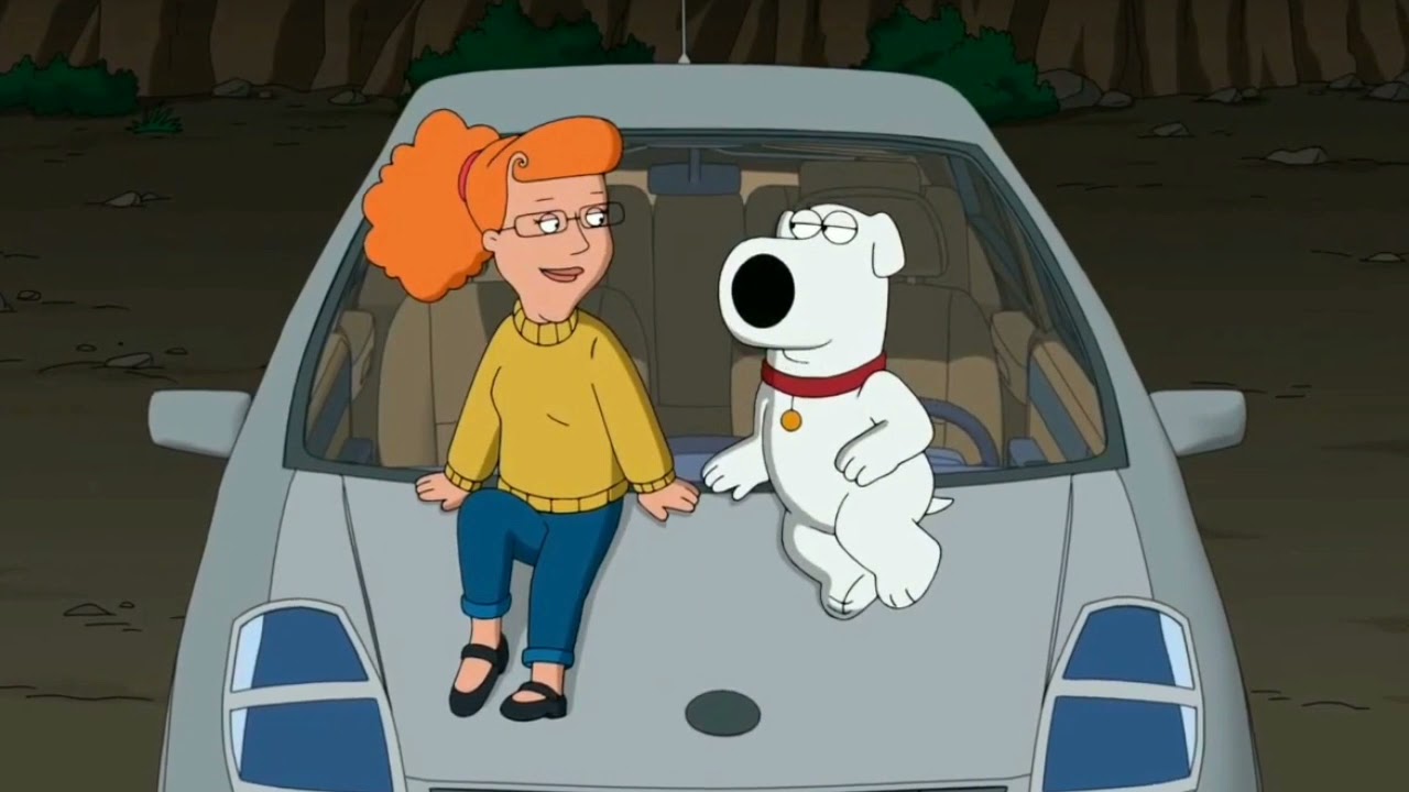Family guy - Brian and Patty on a car