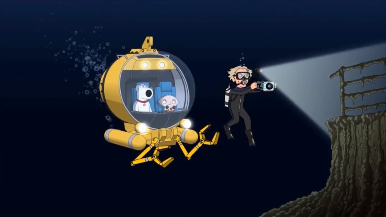 Family Guy - Brian and Stewie Accidentally Kill James Cameron