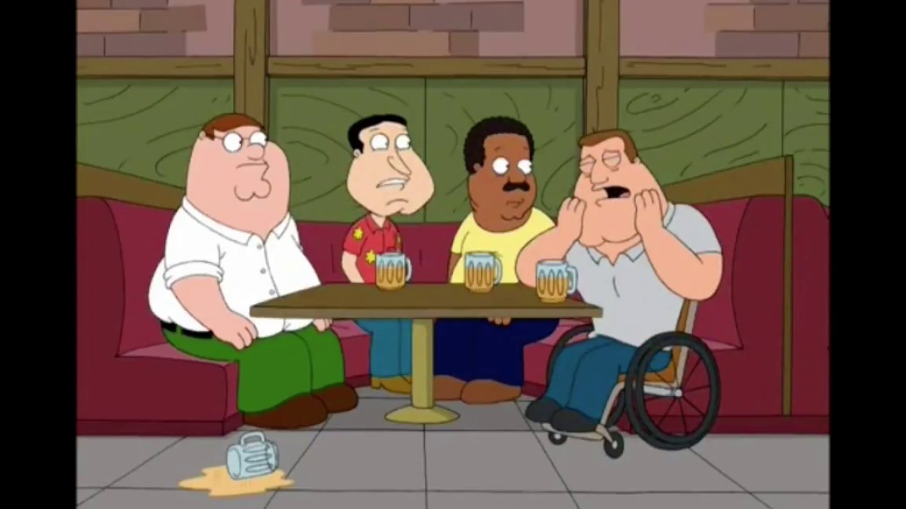 Family Guy - Joe cries