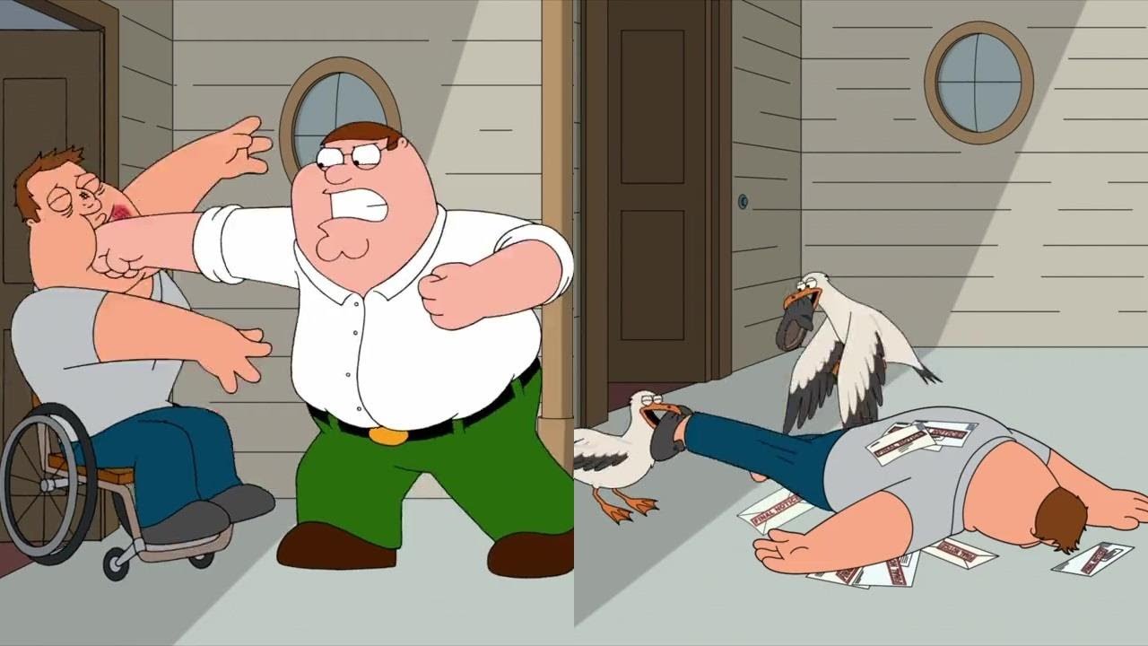 Family Guy - Not a good day for Joe