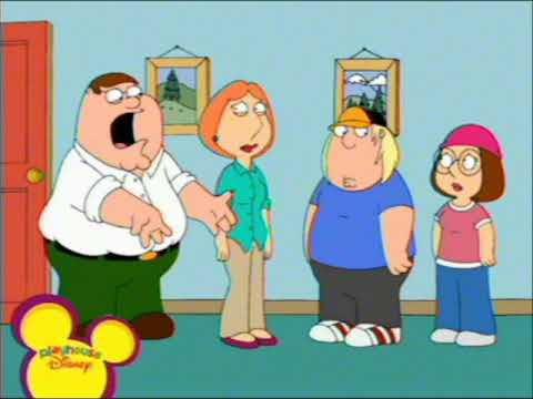 Family Guy on Playhouse Disney Spain (via SAP) - April 12, 2009 (MOCK)