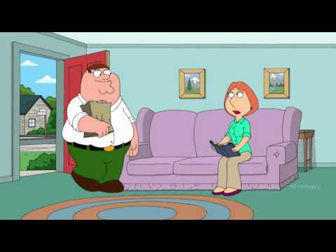 Family guy Peter grocery shopping.