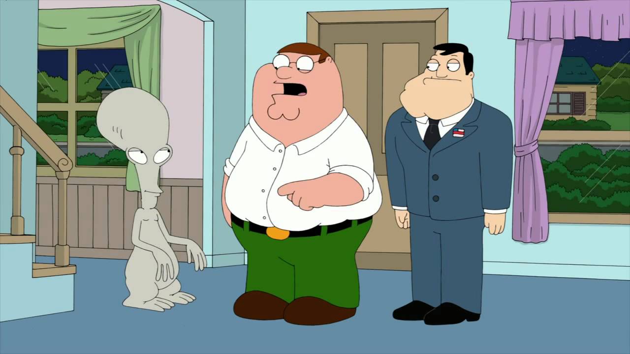 Family Guy-Bigfat intro (American Dad/King of the Hill crossover)