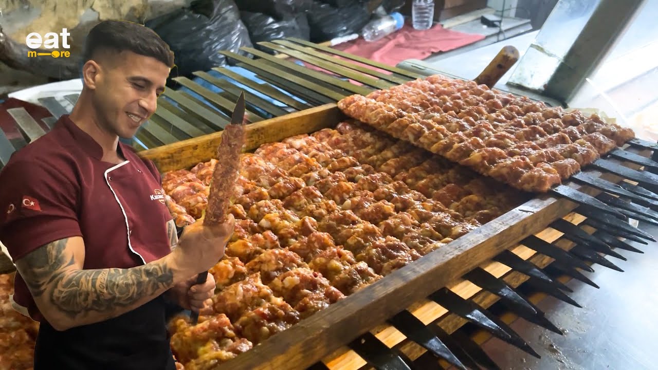Famous Street Food in Adana's Historical Bazaar