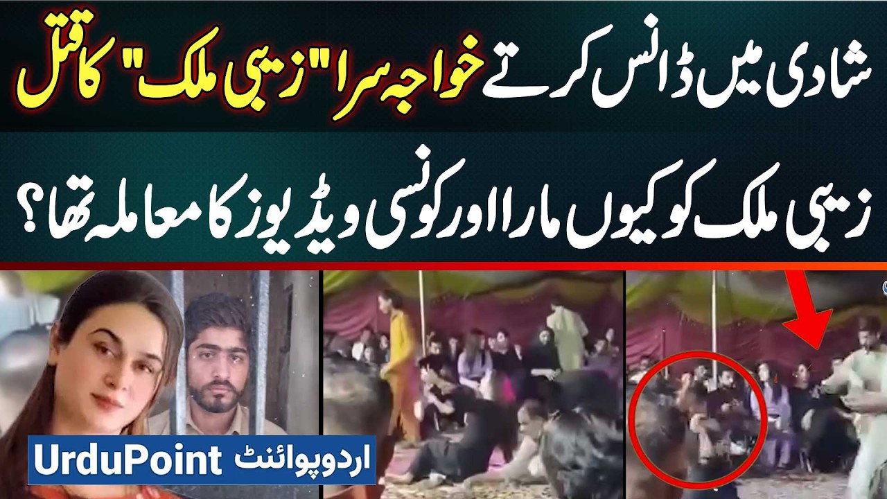 Famous Transgender and Dancer Zaibi Malik Shot Dead in Abbottabad Wedding - Reason Why Killed?
