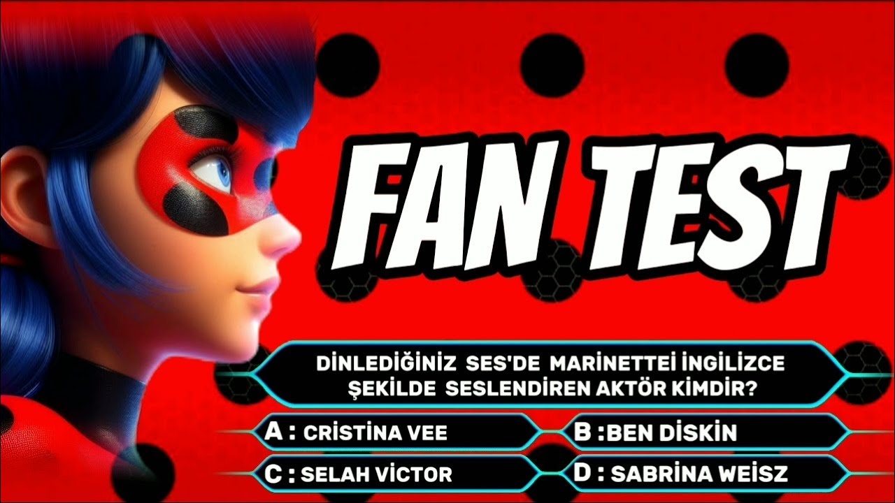 FAN TEST ( NE KADAR İYİ MUCİZE FANISIN ) EN ZOR SORULAR