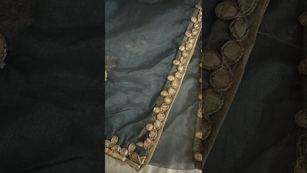Fancy Gota Work Organza Dupatta#dupatta #handmadewithlove #embroidery #organza #shorts