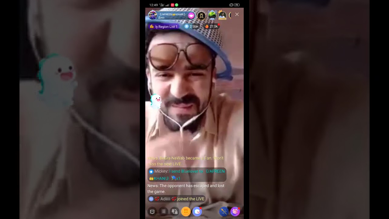fanny bigo pk game saba call wli mil gai bigo pe