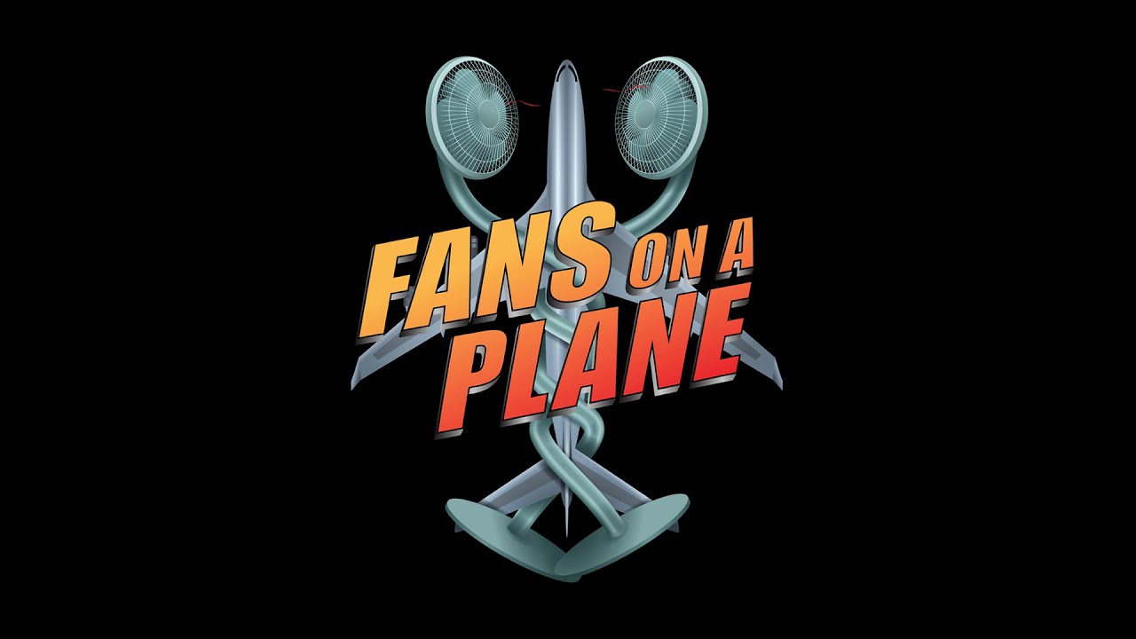 Fans on a Plane! Fan Sounds for Sleeping with Airplane White Noise ✈️ Black Screen 12 Hours
