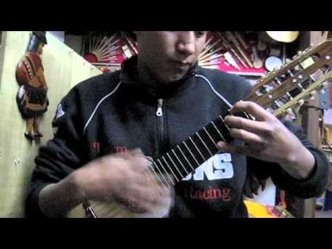 Fantastic Charango Playing in La Paz, Bolivia in Local Music Store
