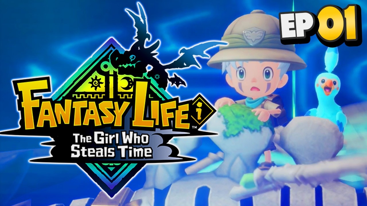 Fantasy Life i The Girl Who Steals Time Part 1 THE FOSSIL DRAGON COMES TO LIFE! Gameplay Walkthrough