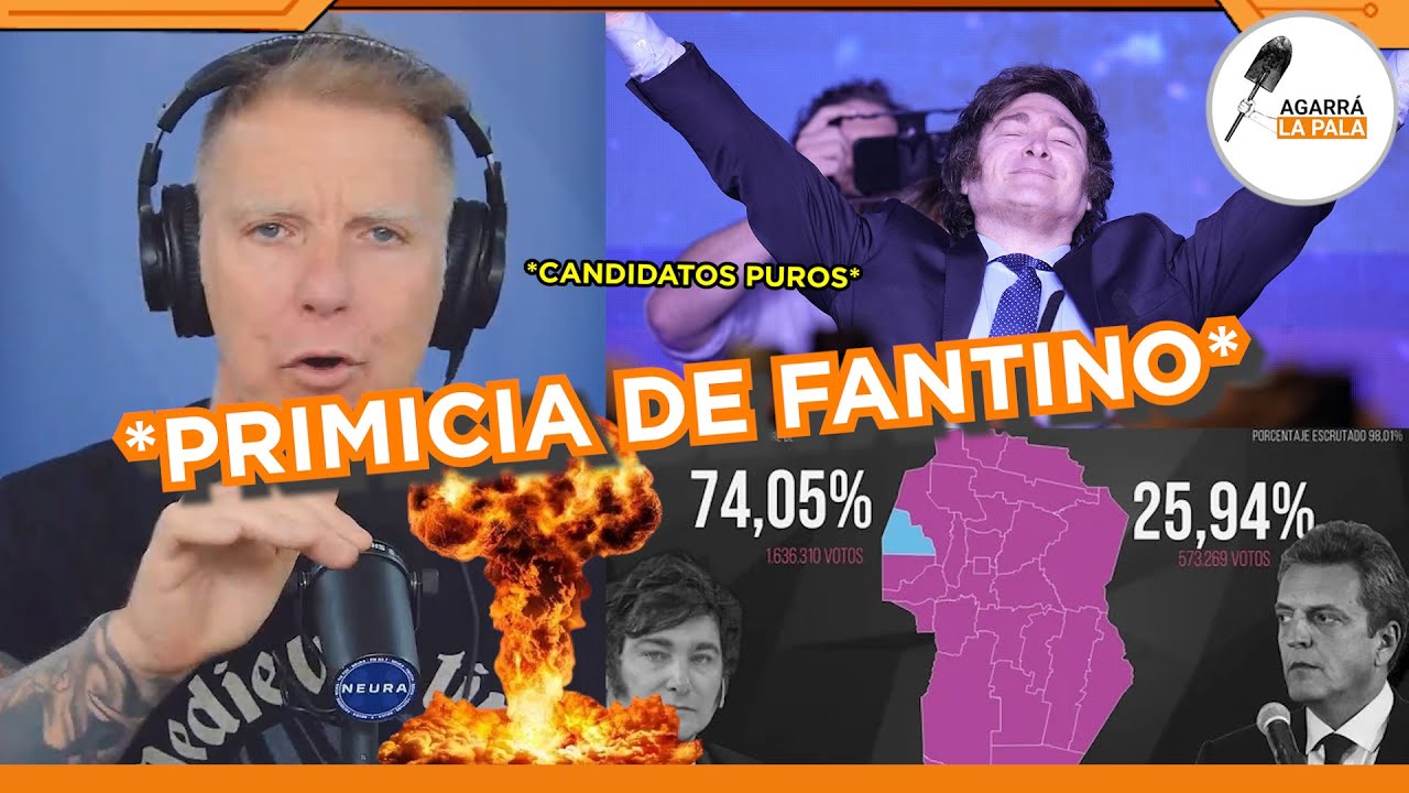 FANTINO LANZÓ UNA PRIMICIA PARA UN BATACAZO DE MILEI EN LAS ELECCIONES 
