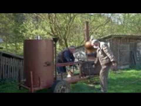Farmer continues apple brandy celebration in lockdown