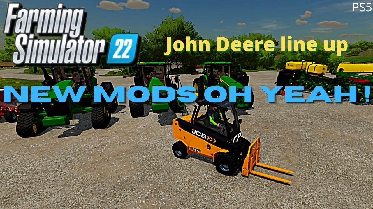 Farming Simulator 22 New Mods 26th Jan 2022/John Deere 8R,8RX,8RT Tractors JCB teletruk plus more
