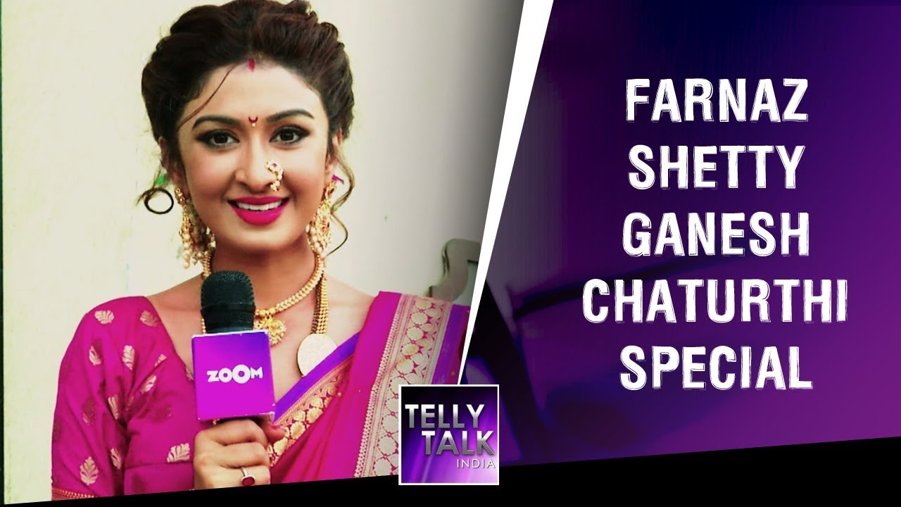 Farnaz Shetty Welcomes Ganesha With Her Ethnic Look | Ganesh Chaturthi Special