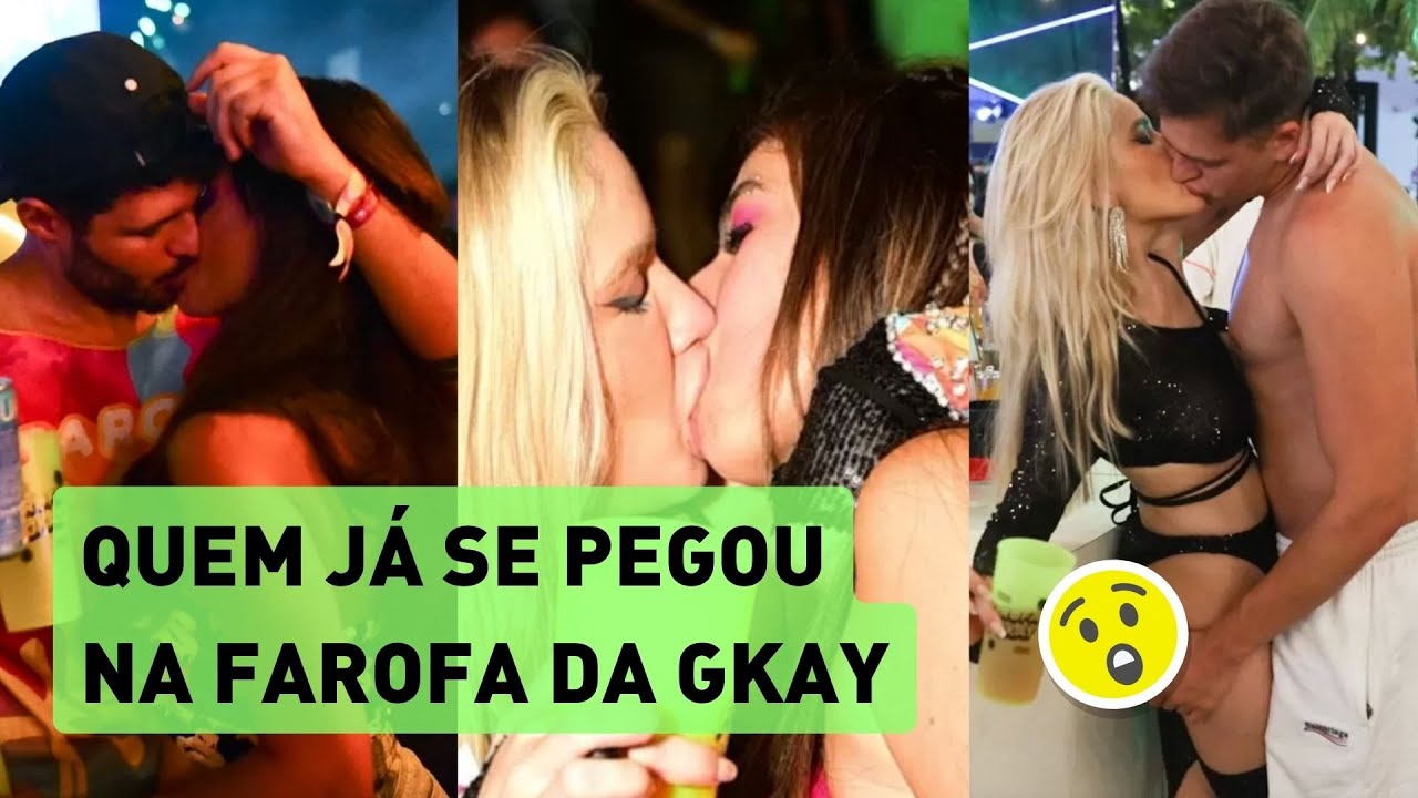Farofa da Gkay: vídeos flagram beijos de Karoline, Júlia Puzzuoli, Gui Napolitano e mais na 1ª noite