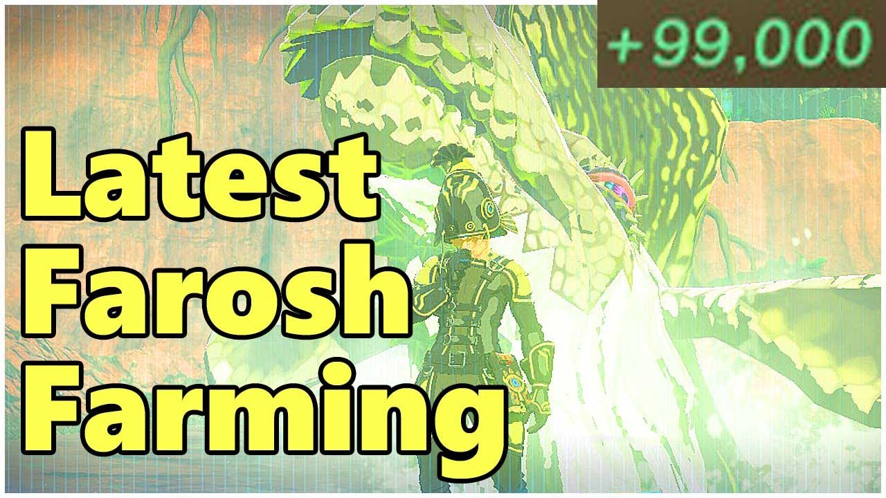Farosh Farming Latest Most Efficient | Zelda Breath of the Wild