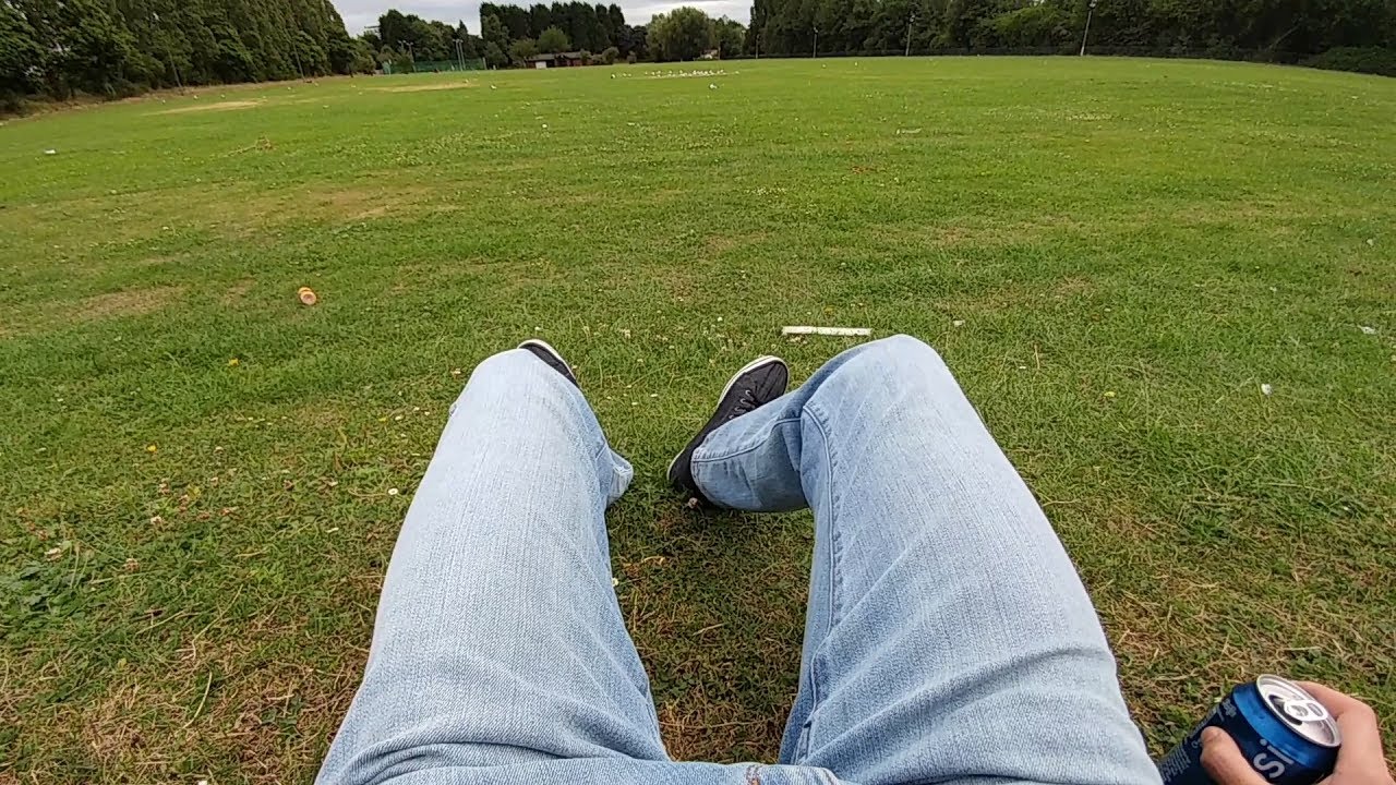 Farting and burping in the park