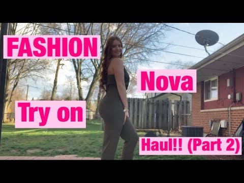 Fashion Nova try on haul part two!! #shorts #youtubeshorts